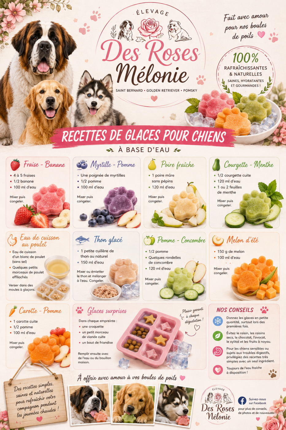 On régale les loulous tous en les rafraîchissant